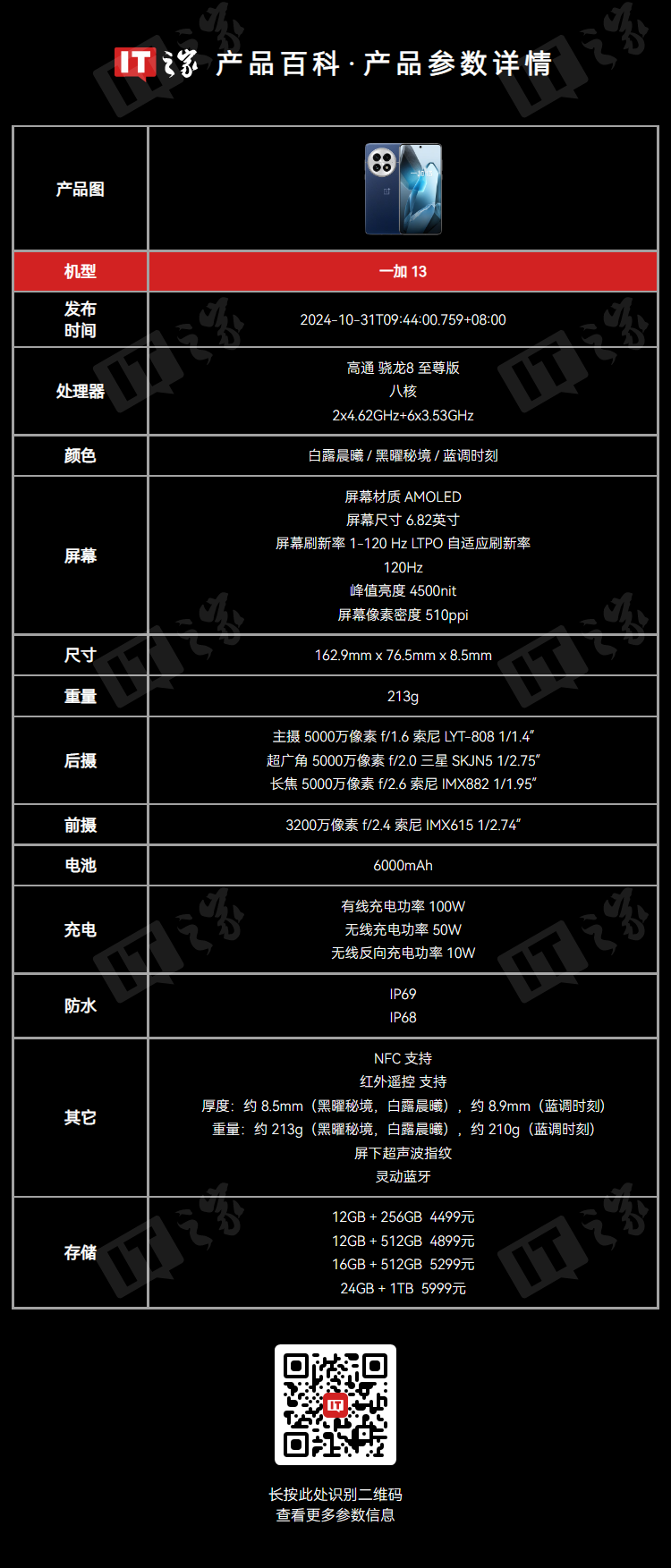 骁龙 8 Elite 加持，一加 13 手机确认将于下月在海外推出