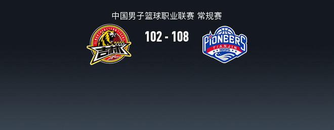 CBA战报：天津108-102吉林，多米尼克-琼斯空砍42分