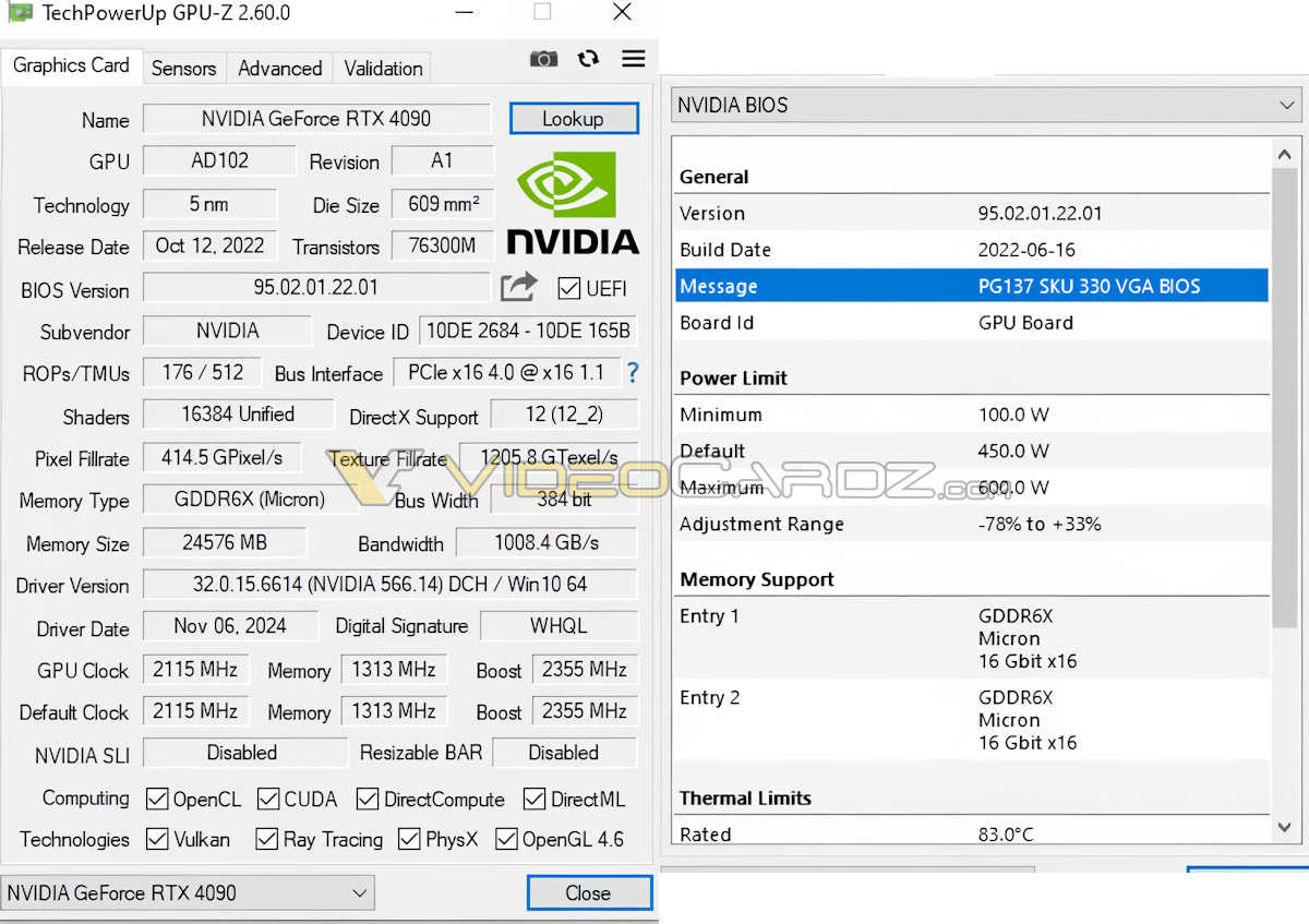 英伟达四插槽 Ada 显卡带 PCB 原型确认配备 RTX 4090 同规模核心与显存