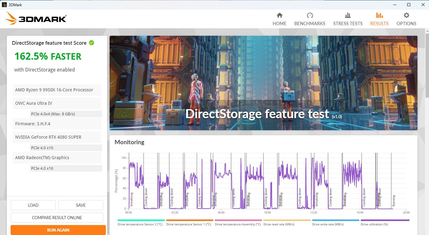 3DMark 推出新测试：更直观展示 SSD 开启 DirectStorage 后性能提升