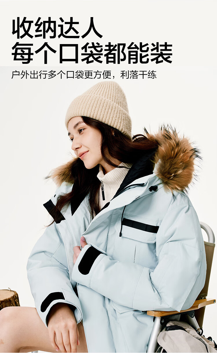 -30℃ 抗极寒：网易严选“中国大鹅”工装羽绒服 1141 元低过百亿补贴  第12张