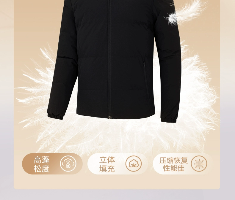 防水抗油污：361° 三防羽绒服 239 元官方发车（门店 639 元）  第5张