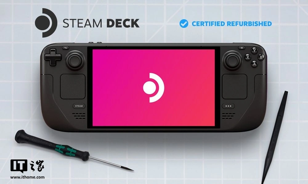 Valve 开售翻新 Steam Deck OLED，价格最高便宜 130 美元