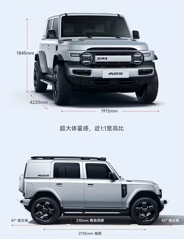 奇瑞 iCAR V23 预售权益升级：2 万积分可兑换车顶行李架或其他产品  第5张