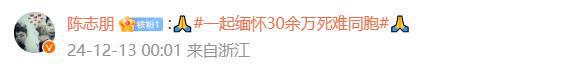 数百位明星艺人一起缅怀30余万死难同胞：铭记历史，缅怀先烈  第5张