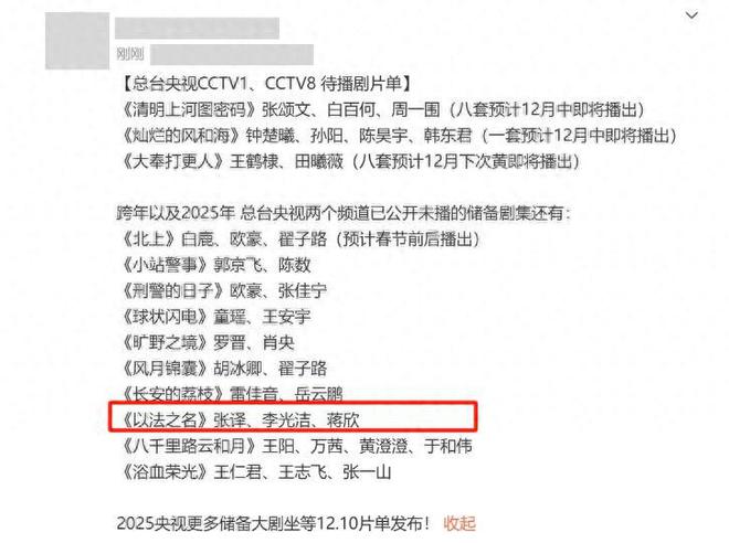 央视反腐新剧来袭！张译、蒋欣联手，打造真正的“剧王”  第1张