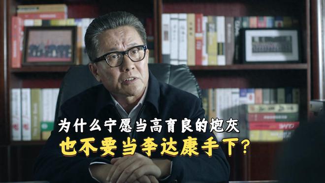 《人民的名义》宁愿当高育良的炮灰，为什么也不要当李达康手下？