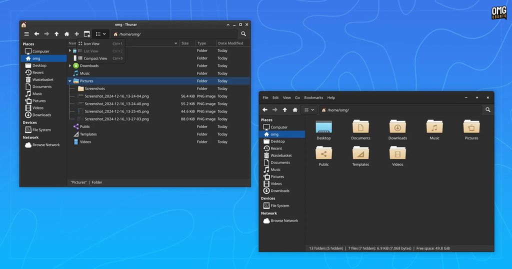 Xfce 4.20 桌面环境发布：实验性支持 Wayland、改进 Thunar 文件管理器等