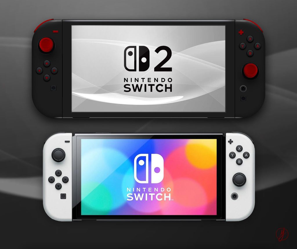 任天堂 Switch 2 游戏掌机渲染图曝光：8 英寸大屏、12GB 内存、磁吸 Joy-Con  第11张