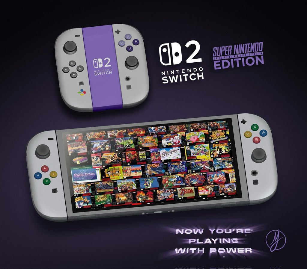 任天堂 Switch 2 游戏掌机渲染图曝光：8 英寸大屏、12GB 内存、磁吸 Joy-Con  第13张