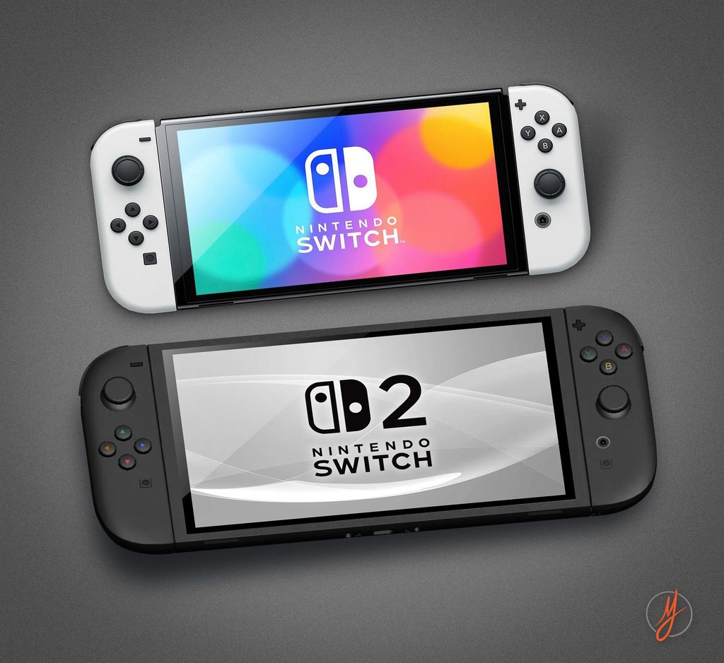 任天堂 Switch 2 游戏掌机渲染图曝光：8 英寸大屏、12GB 内存、磁吸 Joy-Con  第14张