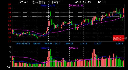 2024年12月19日新能源汽车涨停板梳理