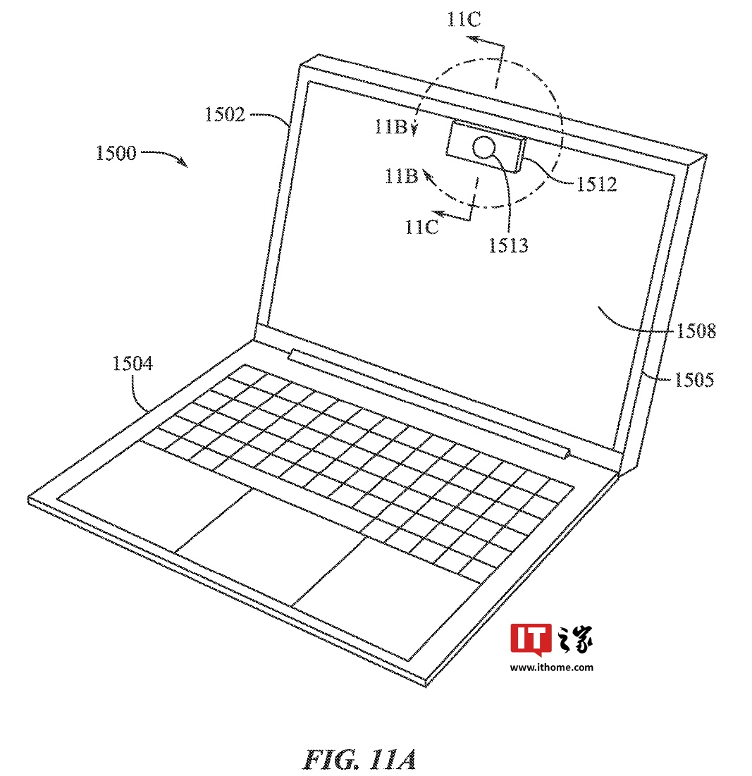 苹果专利探索 MacBook 摄像头方案：突破轻薄限制、可拆卸模块设计  第6张