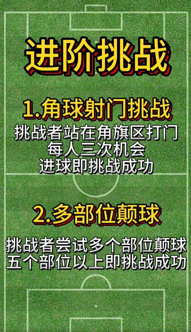 你上你行吗？北京市足协全民足球挑战：角球射门、多部位颠球...