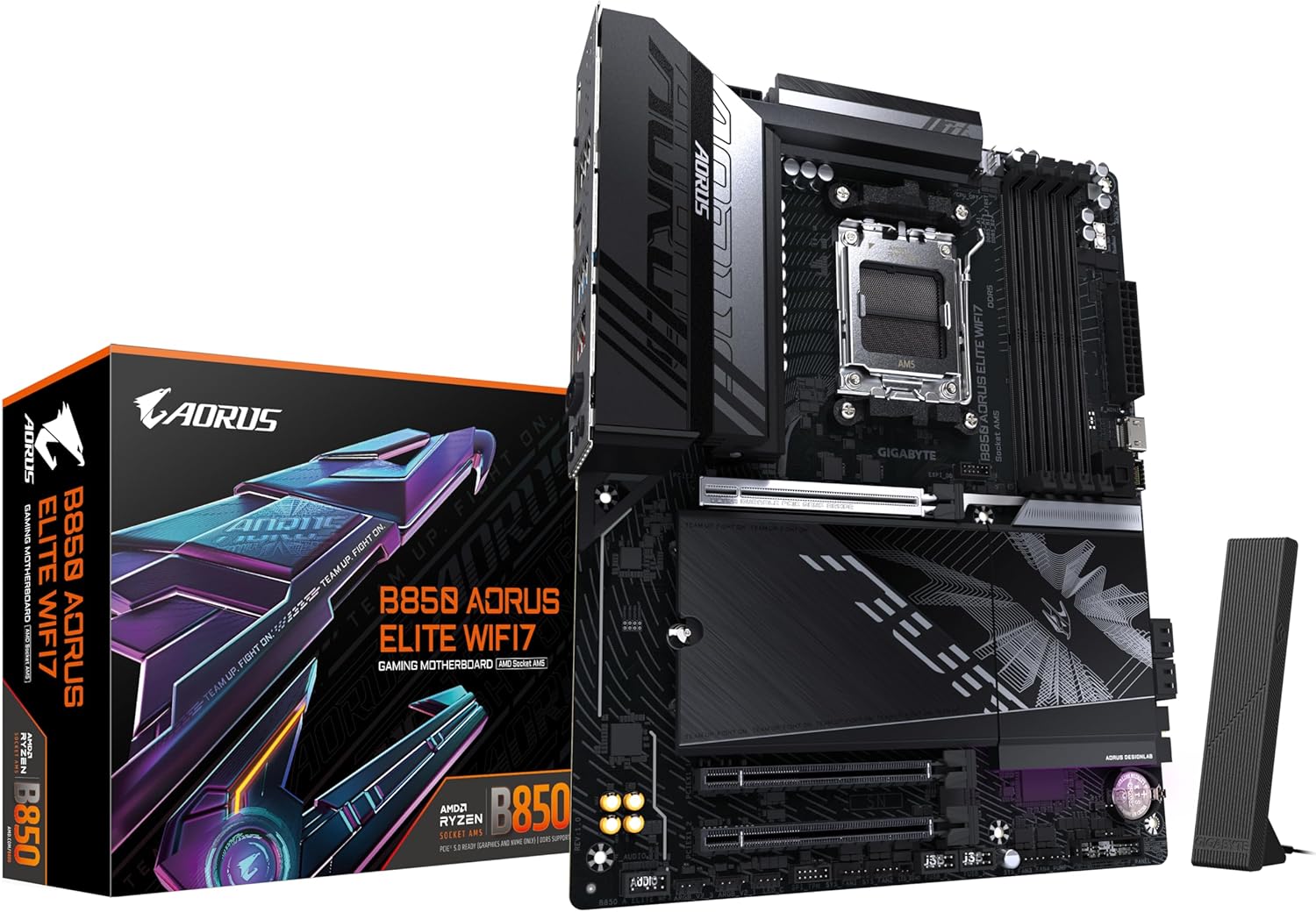 技嘉 B850 AORUS ELITE 主板曝光，预计 CES 2025 亮相