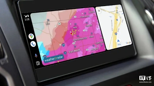 谷歌 Android Auto 车联应用平台新增支持上架天气类应用，允许用户了解行车路线中环境情况