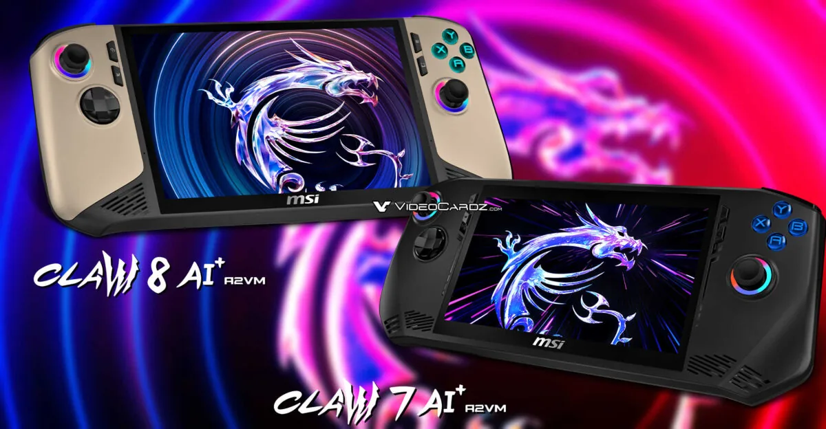 微星 Claw 8/7 AI+ 游戏掌机确认 1 月 15 日海外上市：搭载酷睿 Ultra 200V 处理器