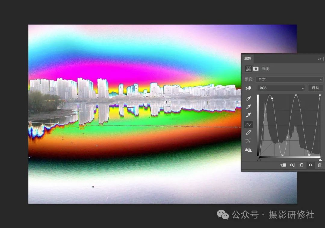 使用 Ps 里的“曲线”，调整照片的亮度和颜色  第12张