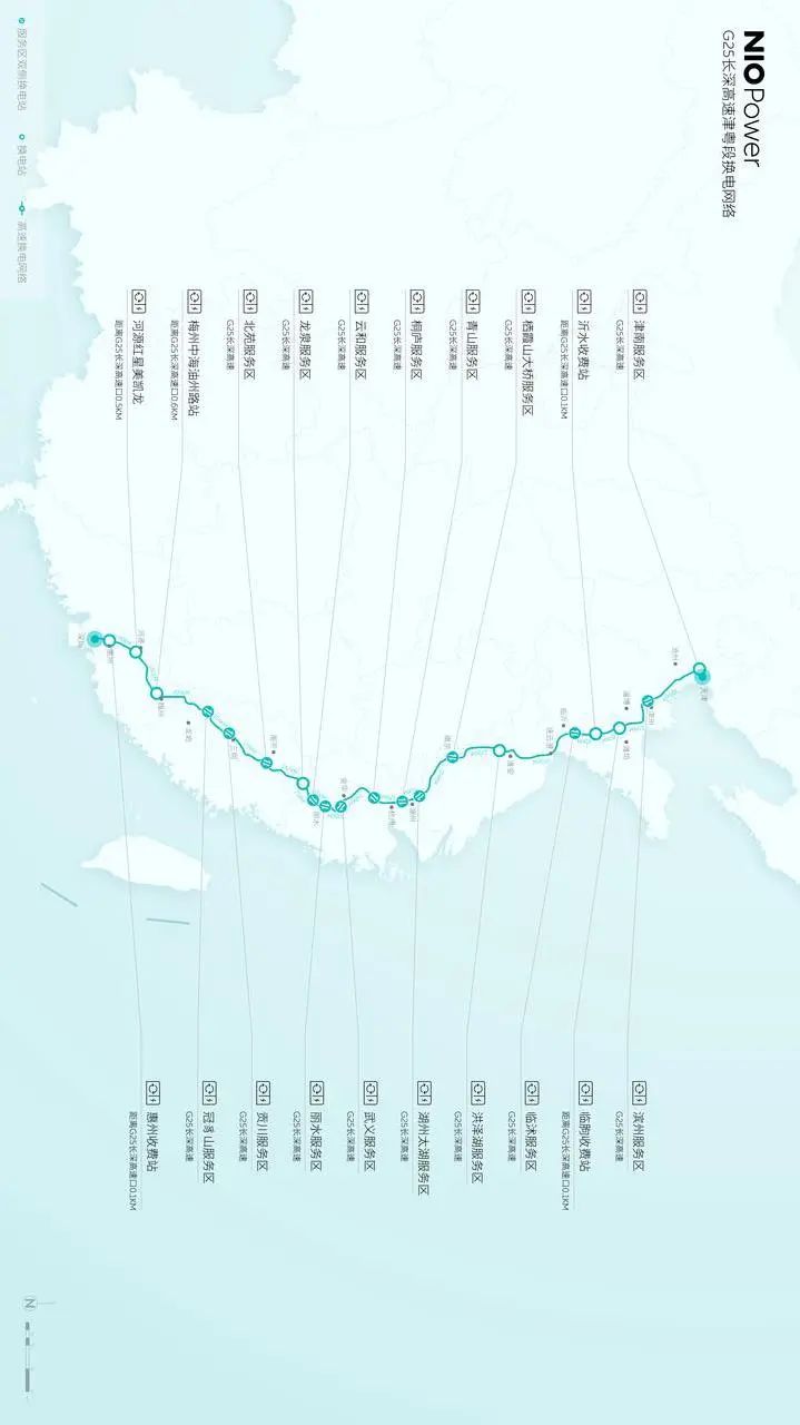 蔚来正式完成 9 纵 横高速换电网络布局  第17张