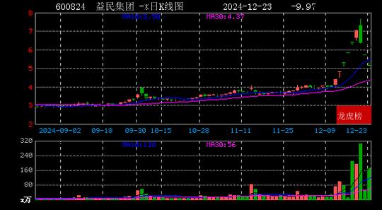 2024年12月23日小鳄鱼现身益民集团