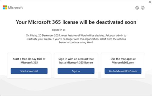 微软已修复 Microsoft 365 Office 应用“产品已停用”错误