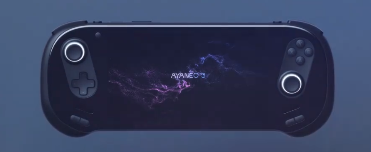 AYANEO 3 旗舰 Windows 掌机亮相：自由模块化手柄设计，按键布局随意切换  第2张