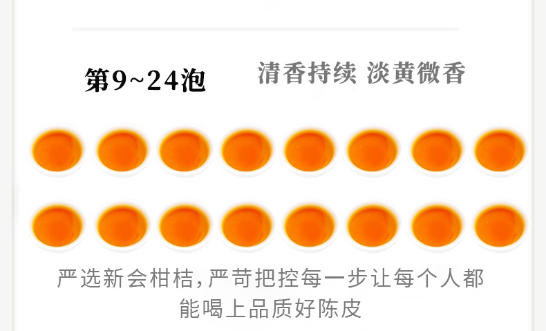 柑香馥郁醇厚回甘：翠春园十年陈皮 4 两 58 元尝尝鲜（广东新会产区）  第16张