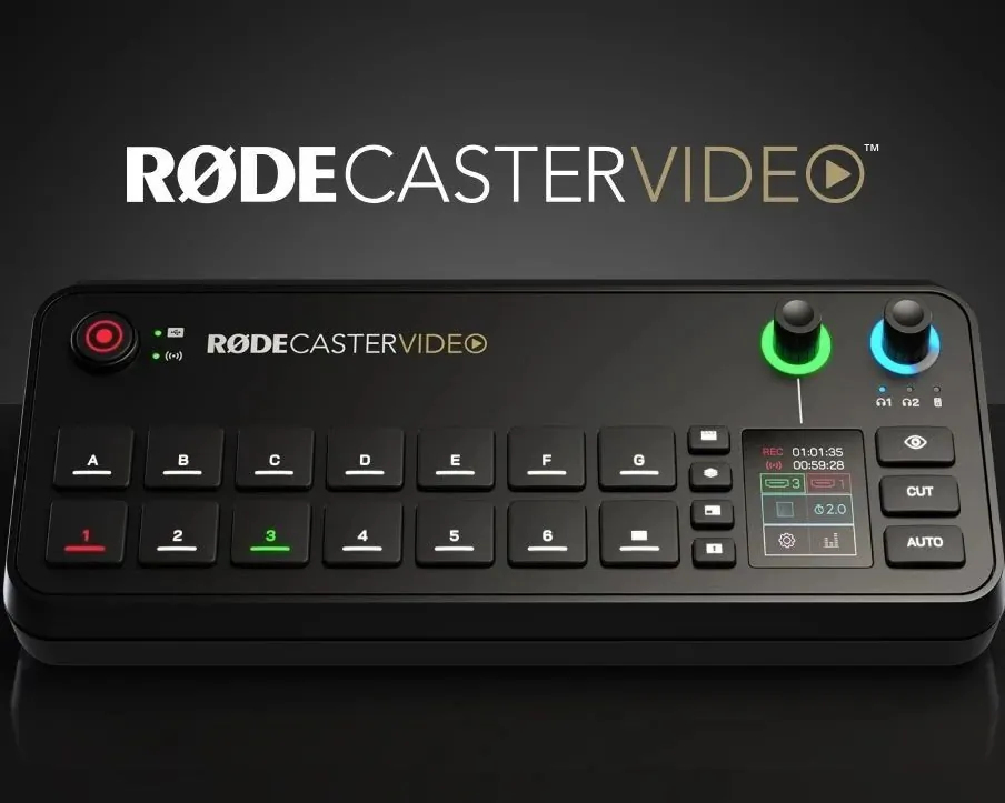 罗德 RØDE 推出 CasterVideo 音视频一体工作站，7980 元