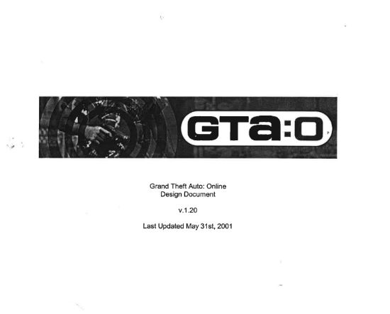 《GTA》开发文档泄露！20多年前就有《GTAOL》了？  第2张