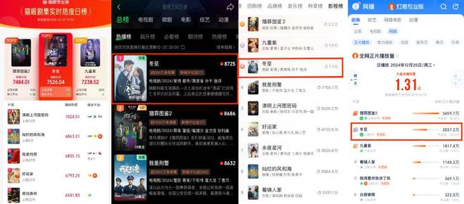 热度登顶，市占飙升，《冬至》为何成了年末现偶黑马剧？  第3张