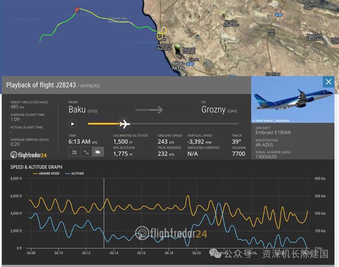阿塞拜疆一客机坠毁致38人遇难 幸存者回忆“生死一刻”：机尾现可疑孔洞  第5张