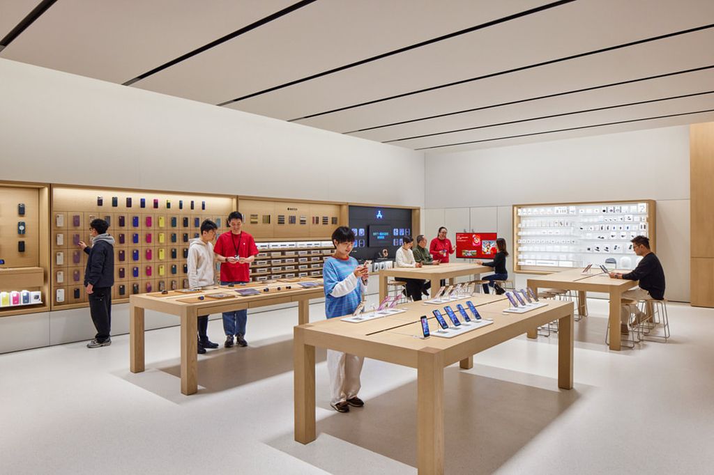 火山小视频：2024新澳门管家婆免费资料查询-安徽首店：Apple Store 合肥万象城店今日开幕，提供苹果全线产品销售  第3张