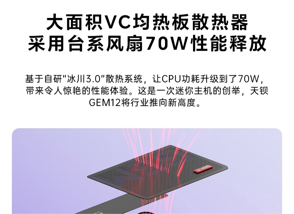 全民直播：新奥门资料大全正版资料2024年免费下载-天钡 GEM12 Max 迷你主机开售：锐龙 R7-8745HS、最高 70W 性能释放，准系统 1959 元  第2张