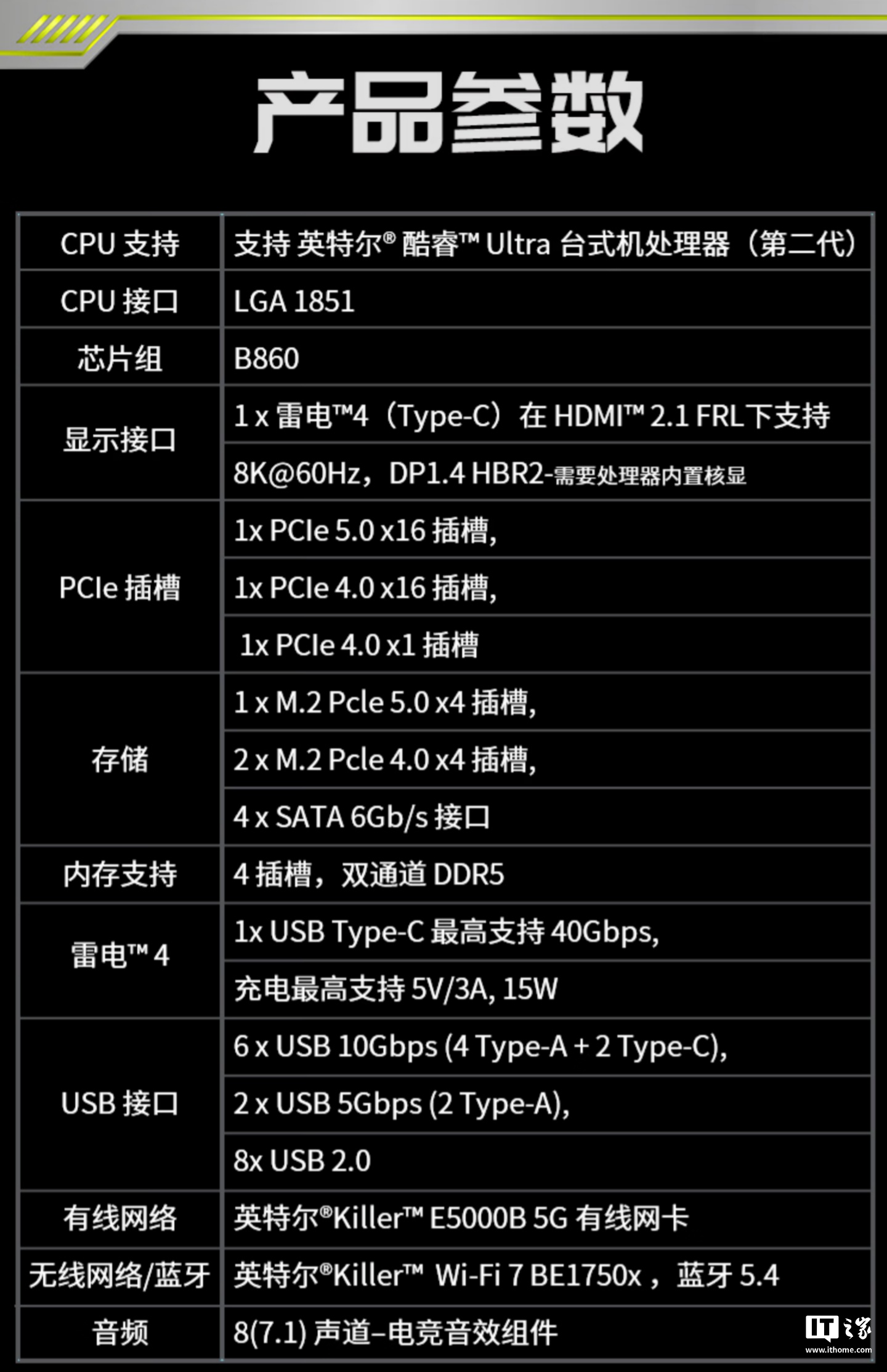 LOFTER：北京海贝儿科技发展有限公司-微星 B860 系列主板上架：战斧导弹、迫击炮、PRO 三款，标配 5G 网口、雷电 4，1299 元起  第4张