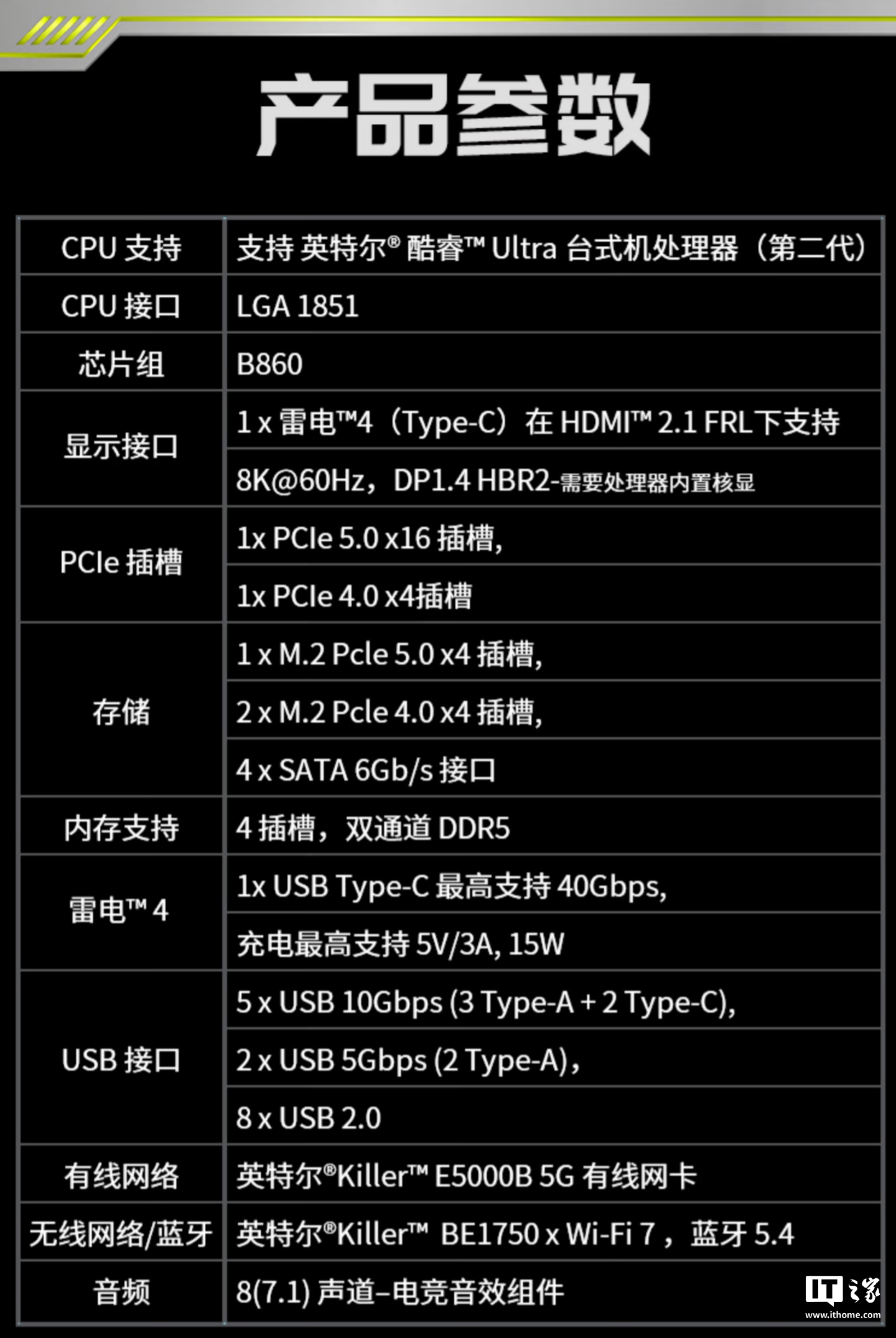 LOFTER：北京海贝儿科技发展有限公司-微星 B860 系列主板上架：战斧导弹、迫击炮、PRO 三款，标配 5G 网口、雷电 4，1299 元起  第6张